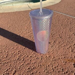 Starbucks Holographic silver Tumbler